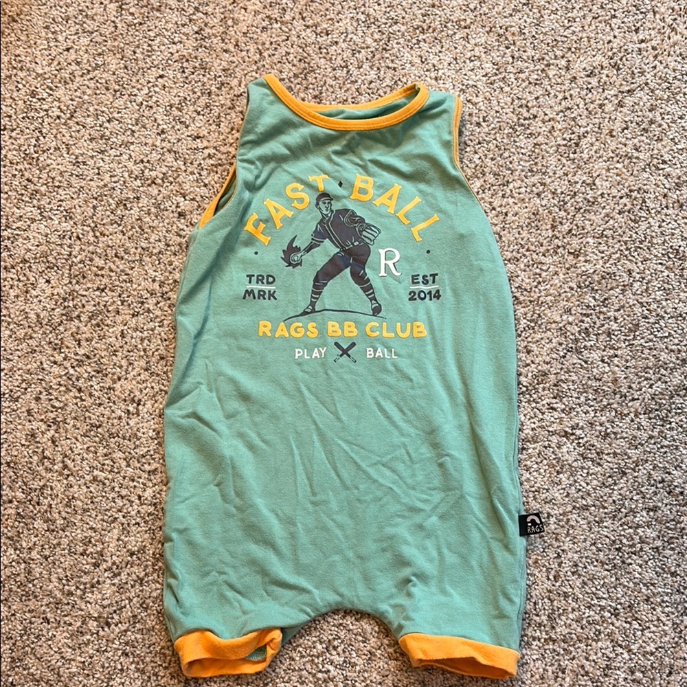 RAGS Sleeveless Romper sz 12-18 months